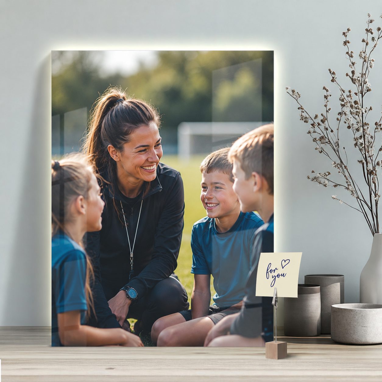 Danke Geschenk als Foto auf Acrylglas