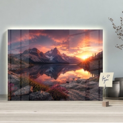 Landschaftsfoto auf Acrylglas mit brillanter Tiefenwirkung